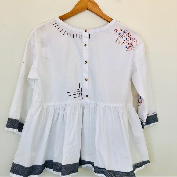 Holding Horses World Traveller Peplum Blouse - Picture 8 of 8